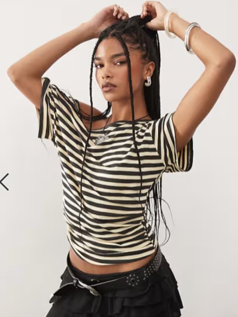 COLLUSION off the shoulder top